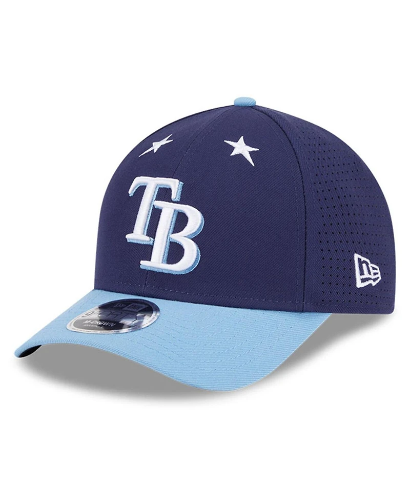 New Era Men's Navy/Light Blue Tampa Bay Rays 2025 Mlb All-Star Game 9FORTY M-Crown Adjustable Hat
