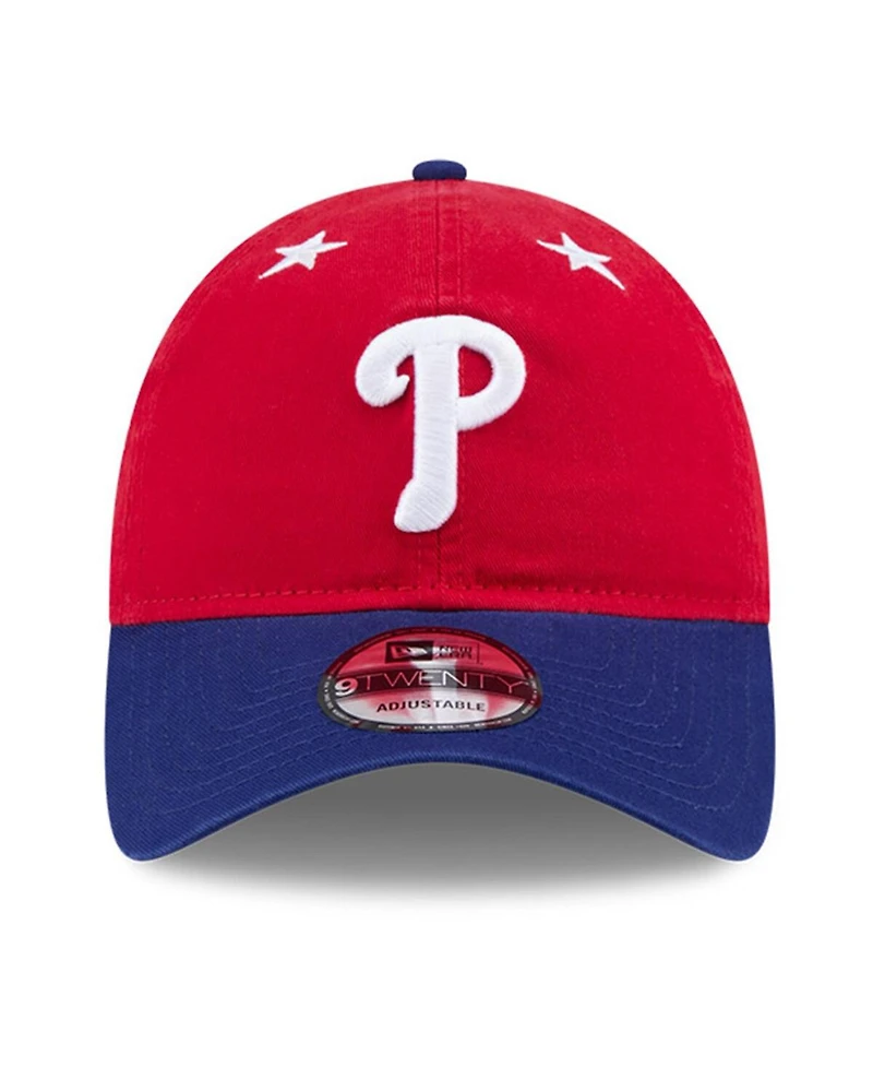 New Era Men's Red/Royal Philadelphia Phillies 2025 Mlb All-Star Game 9TWENTY Adjustable Hat