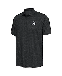 Antigua Men's Pewter Alabama Crimson Tide Blooming Polo Shirt