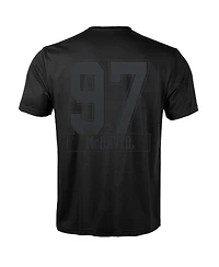 LevelWear Men's Connor McDavid Black Edmonton Oilers Richmond Darkside Name Number T-Shirt