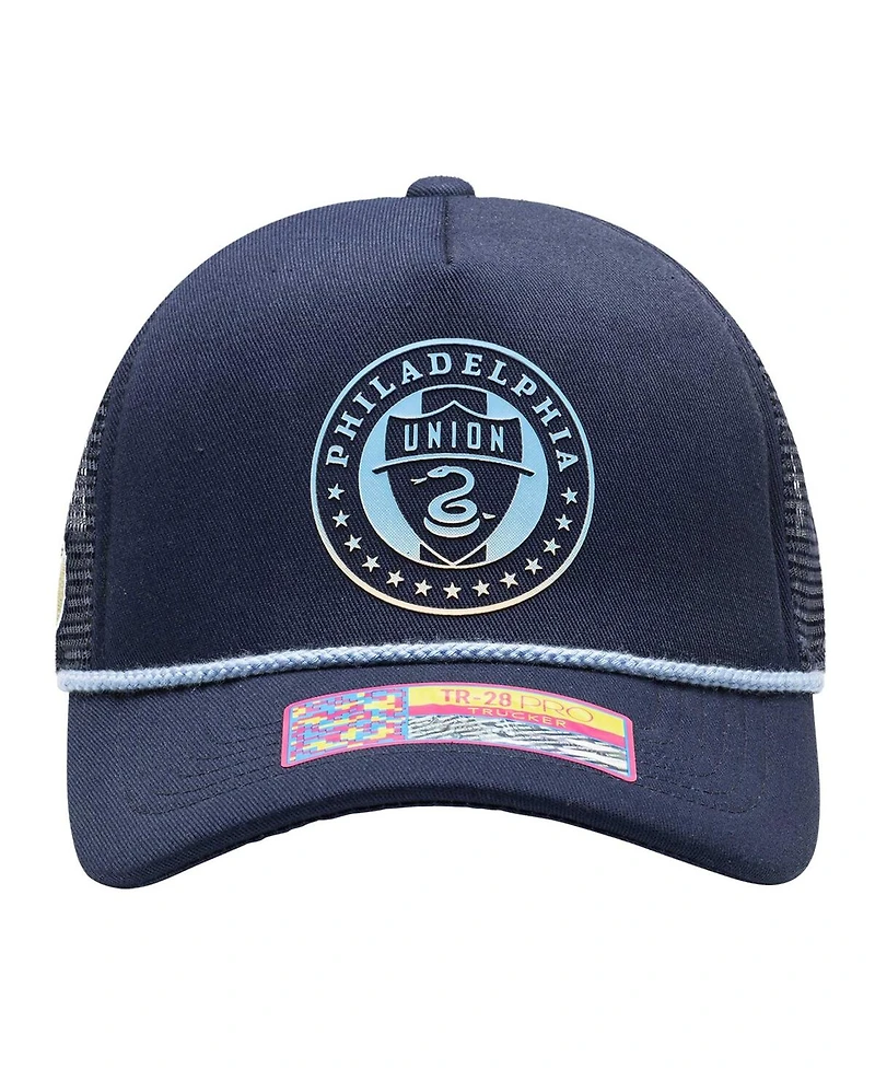 Fan Ink Men's Navy Philadelphia Union Atmosphere Trucker Adjustable Hat
