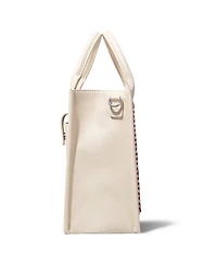 Montana West Atlanta Braves Whipstitch Crossbody Tote Handbag