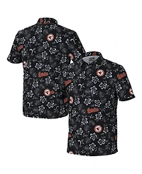 Reyn Spooner Men's Black Baltimore Orioles Cooperstown Collection Performance Polo Shirt