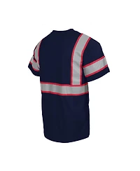 Buffalo Outdoors Men's Navy New England Patriots Safety Heavyweight T-Shirt