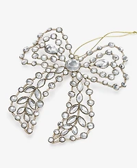 Holiday Lane Jeweled Classics Gem Bow Ornament, Macy's Exclusive