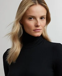 Lauren Ralph Slim-Fit Turtleneck