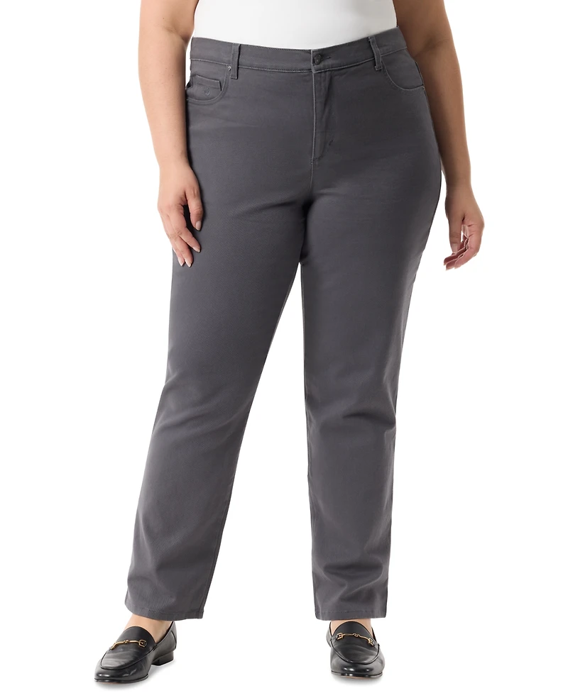 Gloria Vanderbilt Plus Amanda Straight-Leg Jeans
