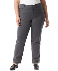 Gloria Vanderbilt Plus Amanda Straight-Leg Jeans