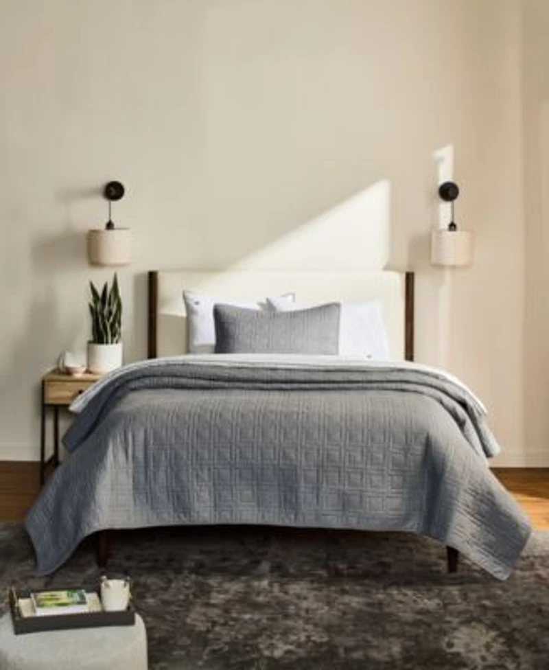 Lacoste Logo Cotton Quilt Set