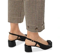 Liverpool Los Angeles Women's Mid-Rise Jacquard Utility Pants
