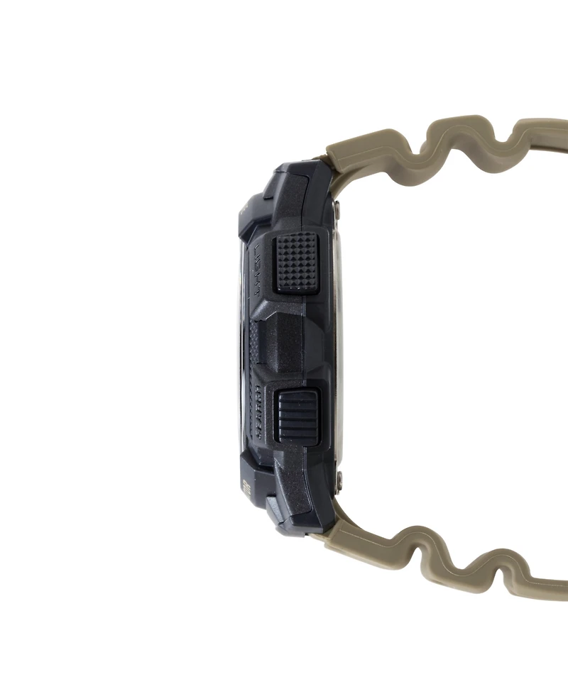 Casio Men's Digital Tan Resin Watch, 45mm