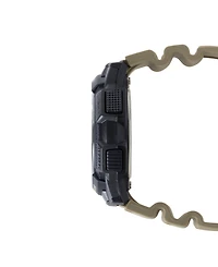 Casio Men's Digital Tan Resin Watch, 45mm