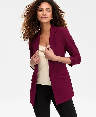 I.n.c. International Concepts Women's Menswear Blazer, Created for Macy's