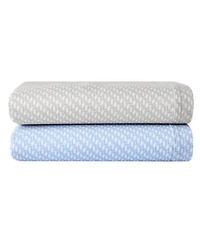 Lacoste Mini Geo Logo Cotton Sheet Set