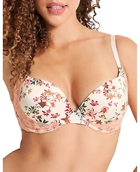Adore Me Women's Haley Push Up Plunge Bra
