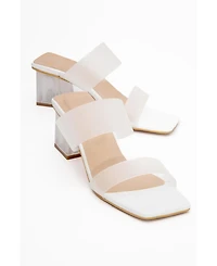 Prologue Shoes Elara Transparent Strap Sandal (Women)