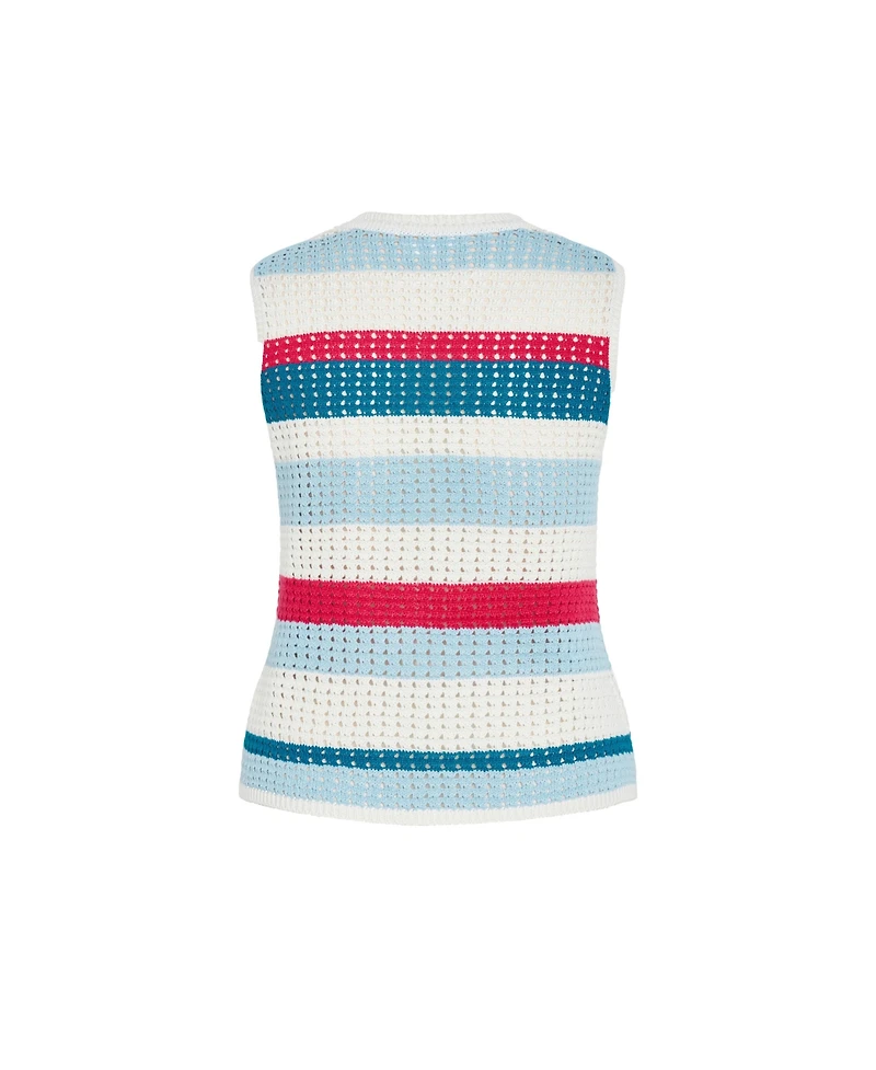 City Chic Plus Cornelia Stripe Top