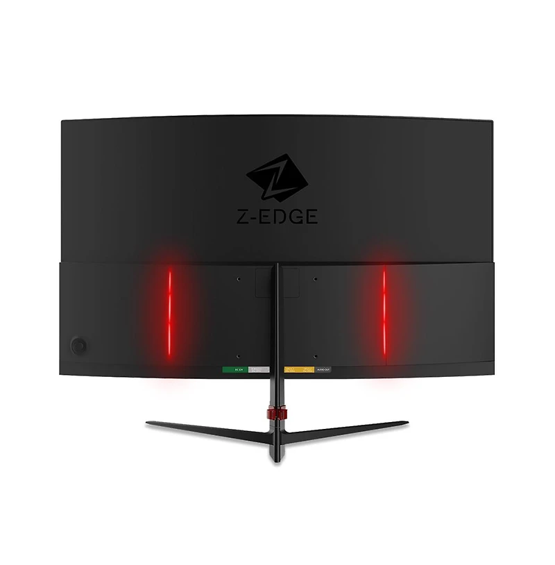 Refurbished: Z-edge 27 inch 1080P Full Hd 1920 x 1080 280 Hz 1 ms Curved Gaming Monitor, Hdmi x 2, Dp x 2