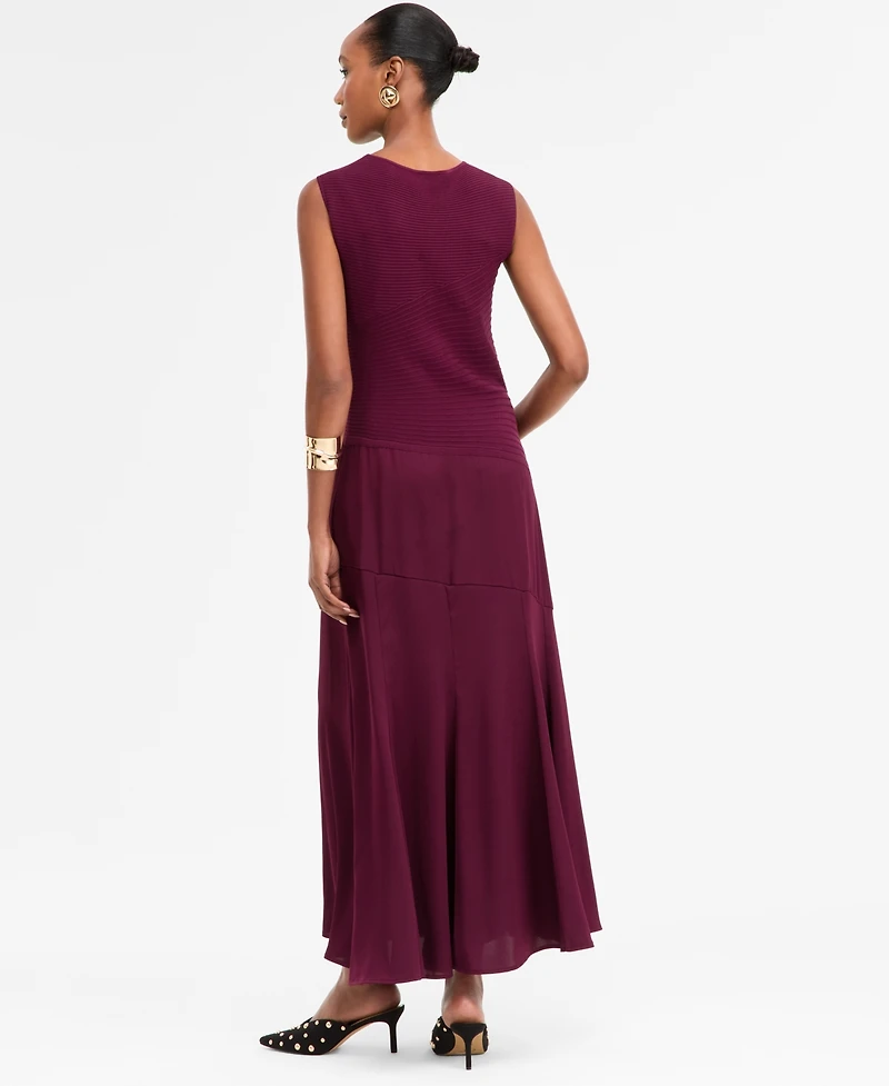 I.n.c. International Concepts Women's Mixed-Media Sweater Dress, Macy's Exclusive