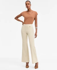 I.n.c. International Concepts Women's Flared-Leg Pull-On Pants, Exclusively at Macy's