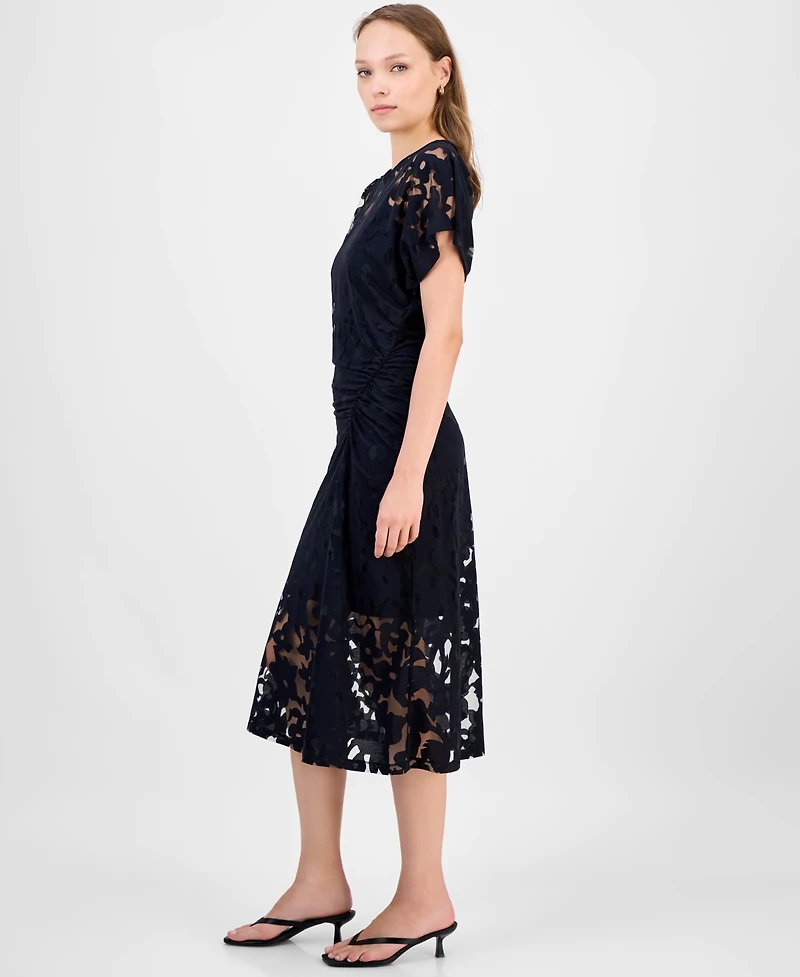 Boss Orange Women's Floral Lace Midi Dress