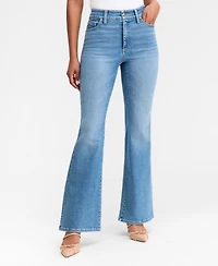 I.n.c. International Concepts Women's High-Rise Flare-Leg Jeans, Macy's Exclusive