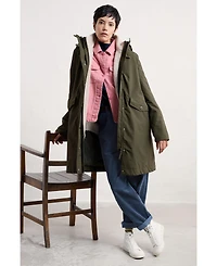 Seasalt Cornwall Women's Holdfast Parka Raincoat