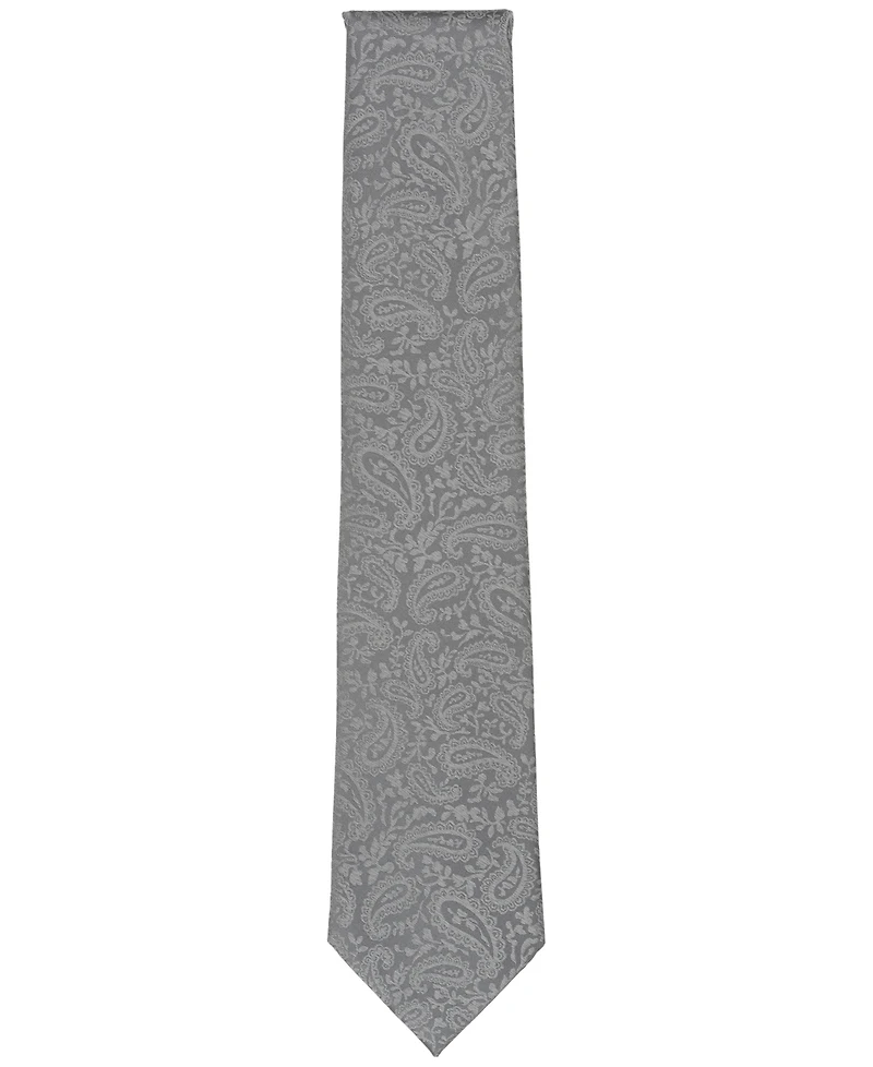 Michael Kors Men's Classic Satin Pine Paisley Tie