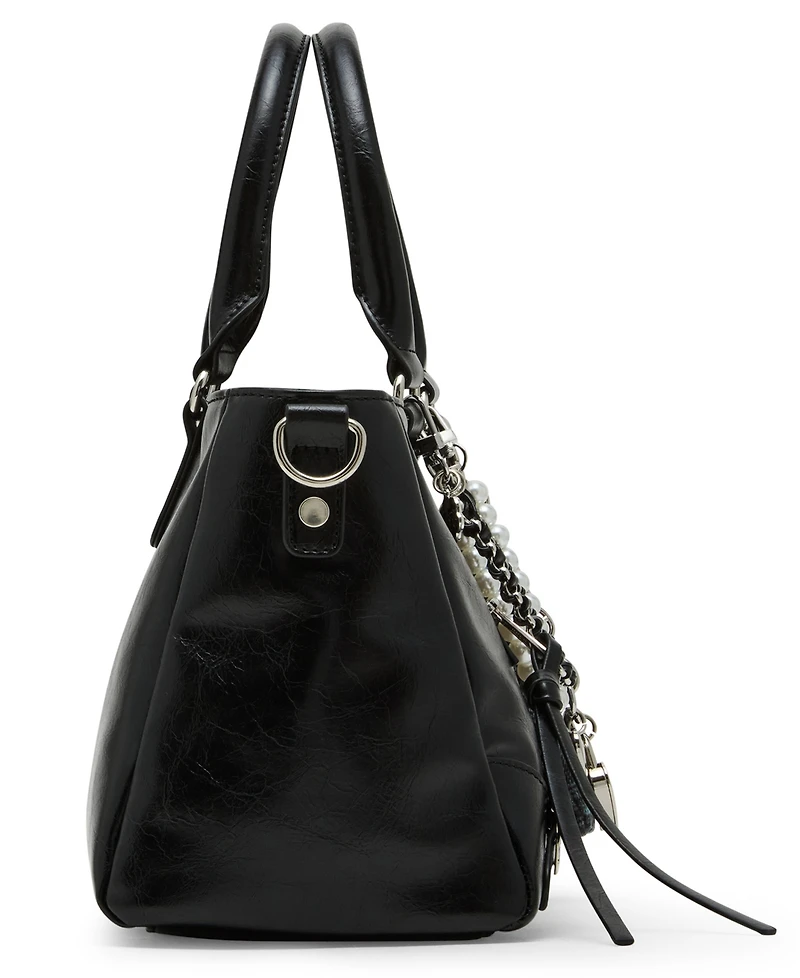 Madden Girl Violetc Crinkle Zipper Handbag