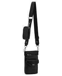 Madden Girl Inezc Crinkle Magnetic Phone Pouch Crossbody