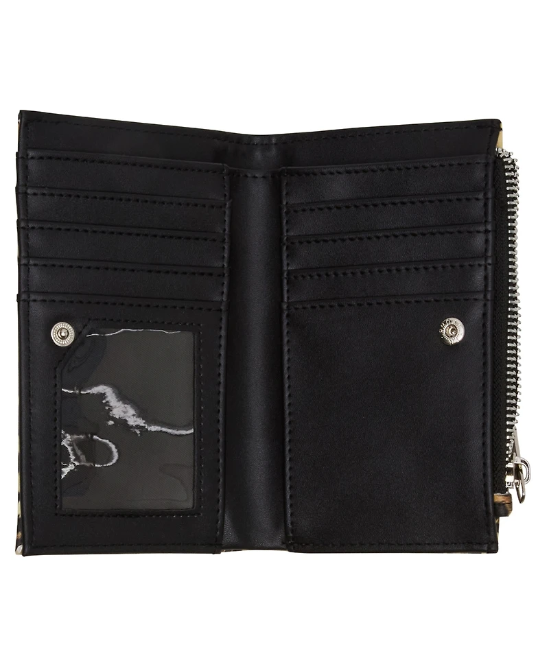 Madden Girl Morr Polyurethane Snap Wallet