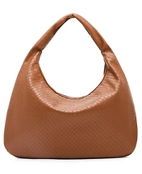 Madden Girl Jesinia Woven Zipper Hobo Bag