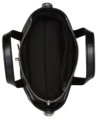 Madden Girl Cathc Crinkle Zipper Satchel Bag