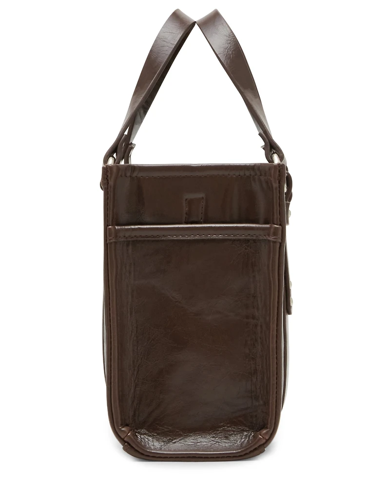 Madden Girl Kyrac Crinkle Zipper Tote Bag