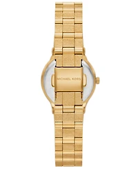 Michael Kors Women's Billie Three-Hand Gold-Tone Stainless Steel Watch, 26mm