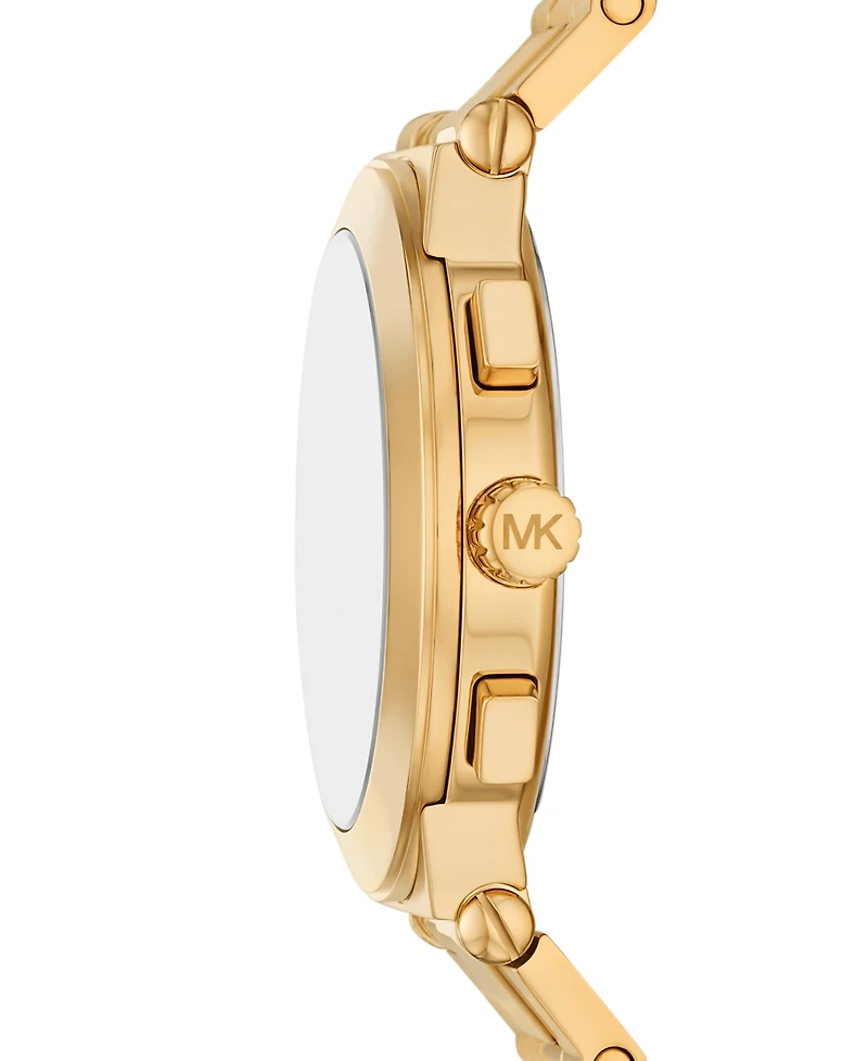 Michael Kors Men's Billie Chronograph Gold-Tone Stainless Steel Watch, 44mm