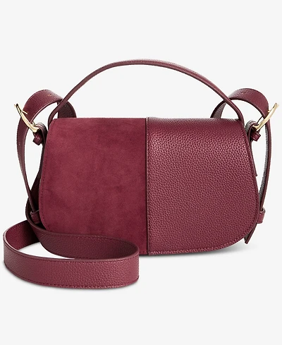 On 34th Jaqqy Faux-Suede Crossbody Bag, Macy's Exclusive