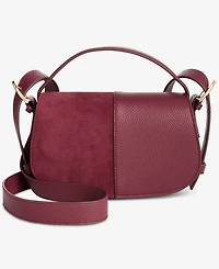 On 34th Jaqqy Faux-Suede Crossbody Bag, Macy's Exclusive
