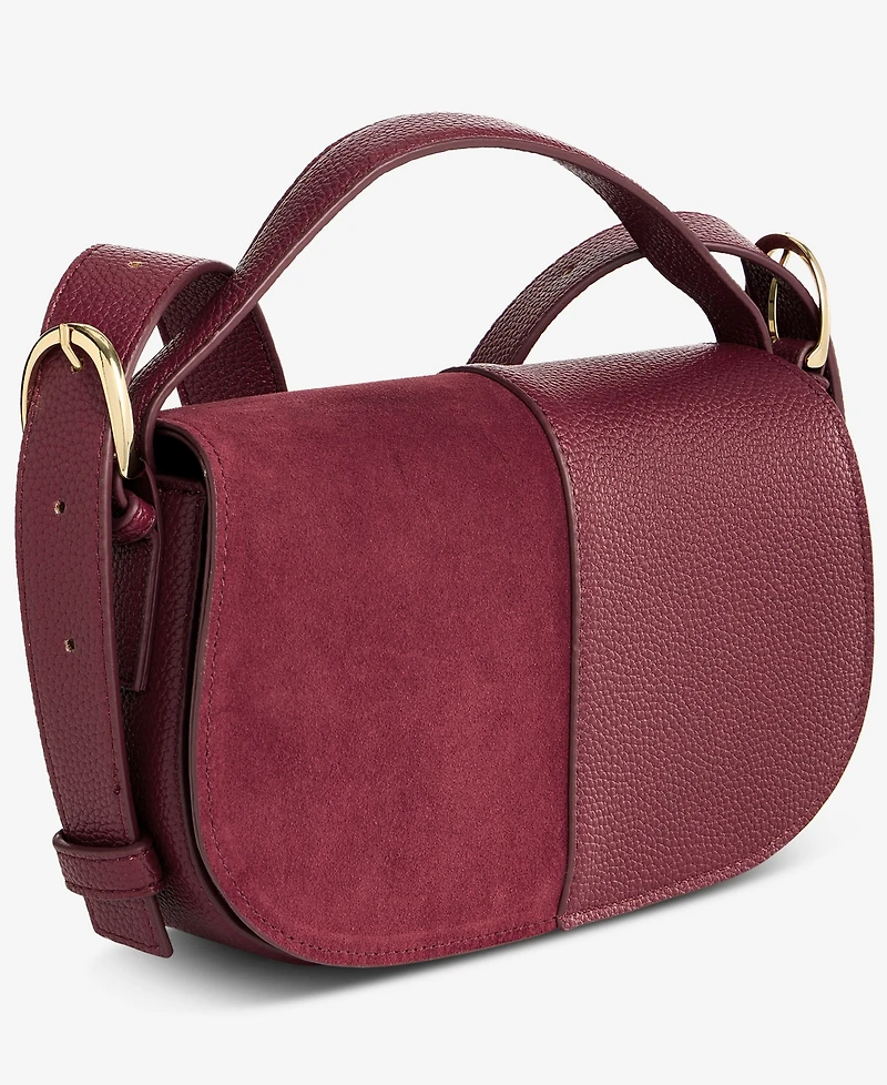 On 34th Jaqqy Faux-Suede Crossbody Bag, Macy's Exclusive
