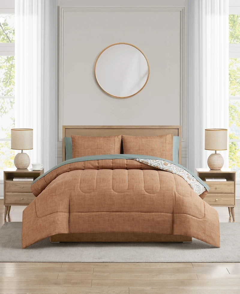 Mytex Hazel 8-Piece Reversible Comforter Sets