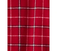 Carter's Baby Boys Plaid-Print Fleece Loose-Fit 1-Piece Footed Pajamas