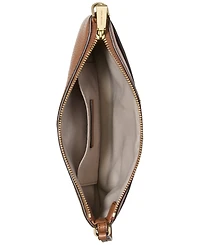 Michael Kors Jet Set Leather Top Zip Convertible Wristlet
