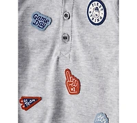 Carter's Baby Boys Sports Long-Sleeve Bodysuit & Pants, 2 Piece Set