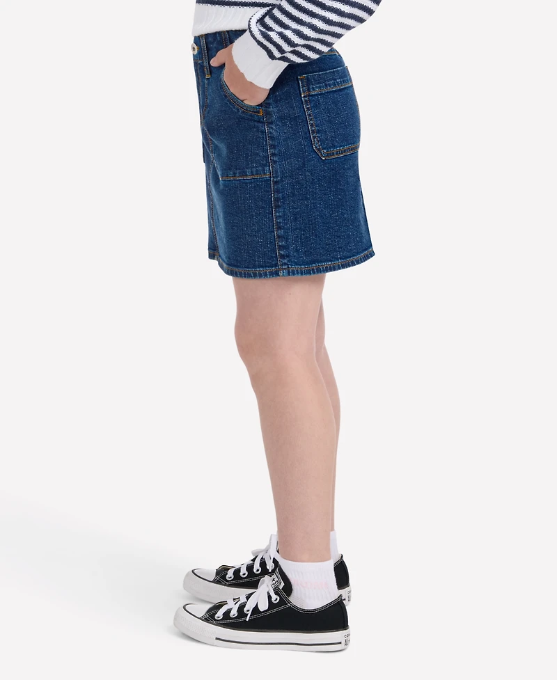abercrombie kids Girls Denim Mini Skirt