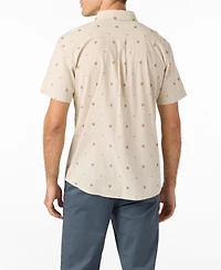 O'Neill Men's Shields Short Sleeve Dobby Standard Shirt