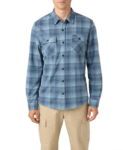 O'Neill Men's Sutton Knit Plaid Shirt