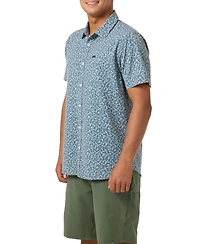 O'Neill Men's Traveler Ultraviolet Protection Factor Short Sleeve Standard Shirt