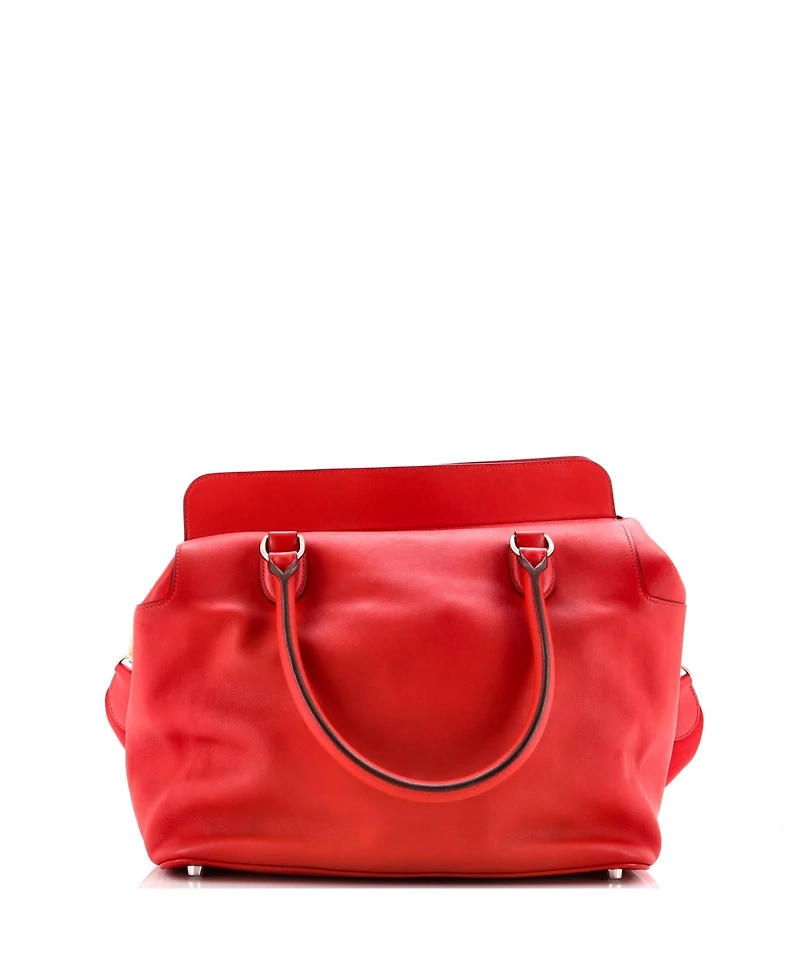 Pre-Owned Hermes 33 Toolbox Bag Swift