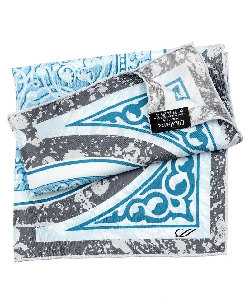 Elizabetta Men's Noto - Silk Pocket Square for Men
