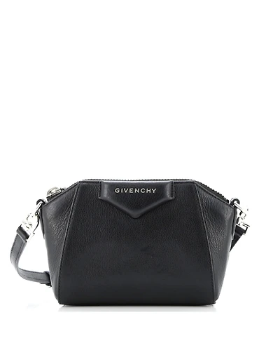 Pre-Owned Givenchy Nano Antigona Crossbody Bag Leather